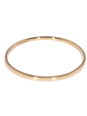 Pre Owned 9ct Gold Heavy Bangle