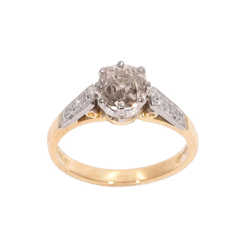 Pre Owned 18ct Gold Diamond Ring 1.40ct