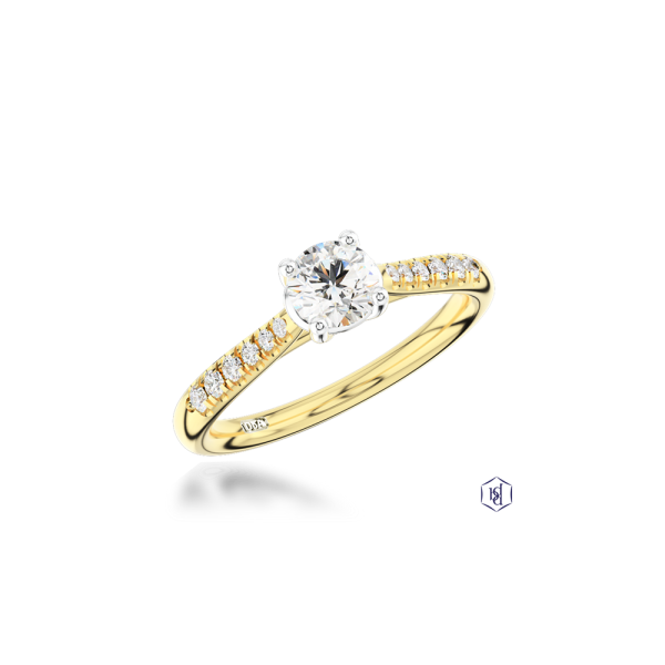 Skye Classic Round 0.61ct G SI1 Diamond ring