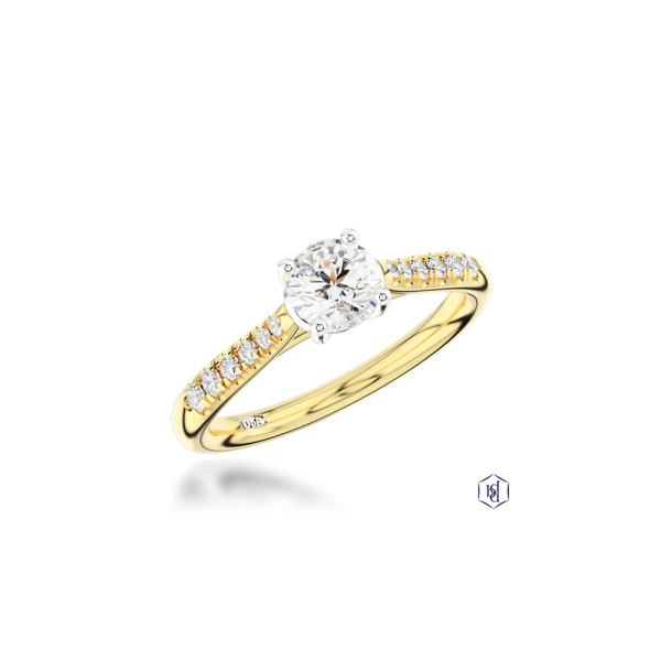 Skye Classic Round 0.76ct G SI1 Diamond ring