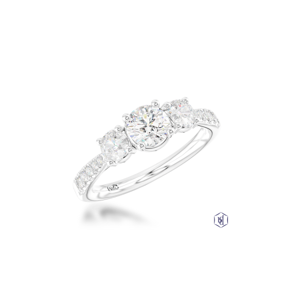 Skye Classic 3 0.84ct E SI1 Diamond ring