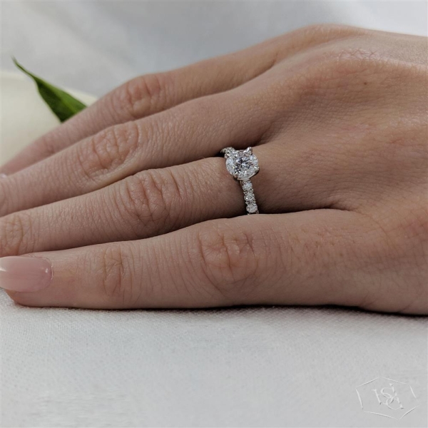 Skye Classic Round 0.87ct G SI1 Diamond ring - Image 2