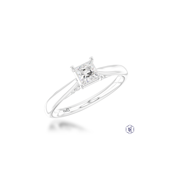 Oxford Princess 0.47ct E VS2 Diamond ring