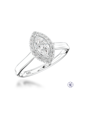 Skye Pure Marquise 0.60ct H SI1 Diamond ring