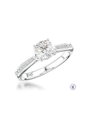 Lyal 0.51ct E SI1 Diamond ring