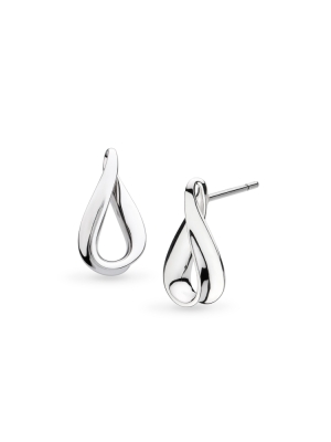 Kit Heath Serenity Loop Grande Stud Earrings