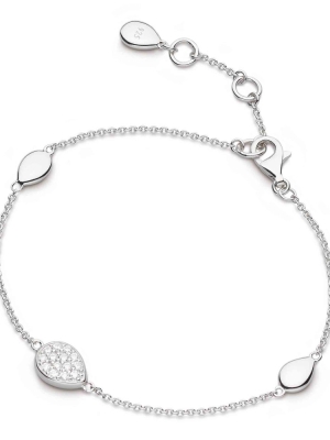 Kit Heath Coast Pebble Glisten Pavé Station Bracelet