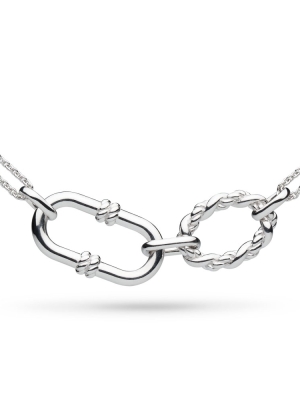 Kit Heath Marina Rope Link Duo Grande Twin Chain Necklace