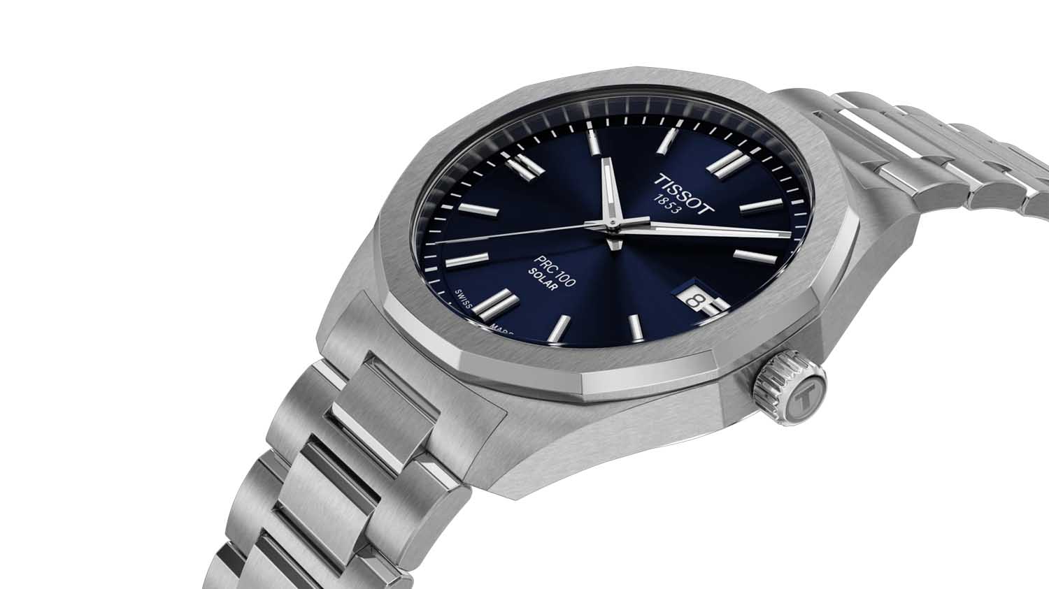 Tissot PR100 Solar 38mm angled
