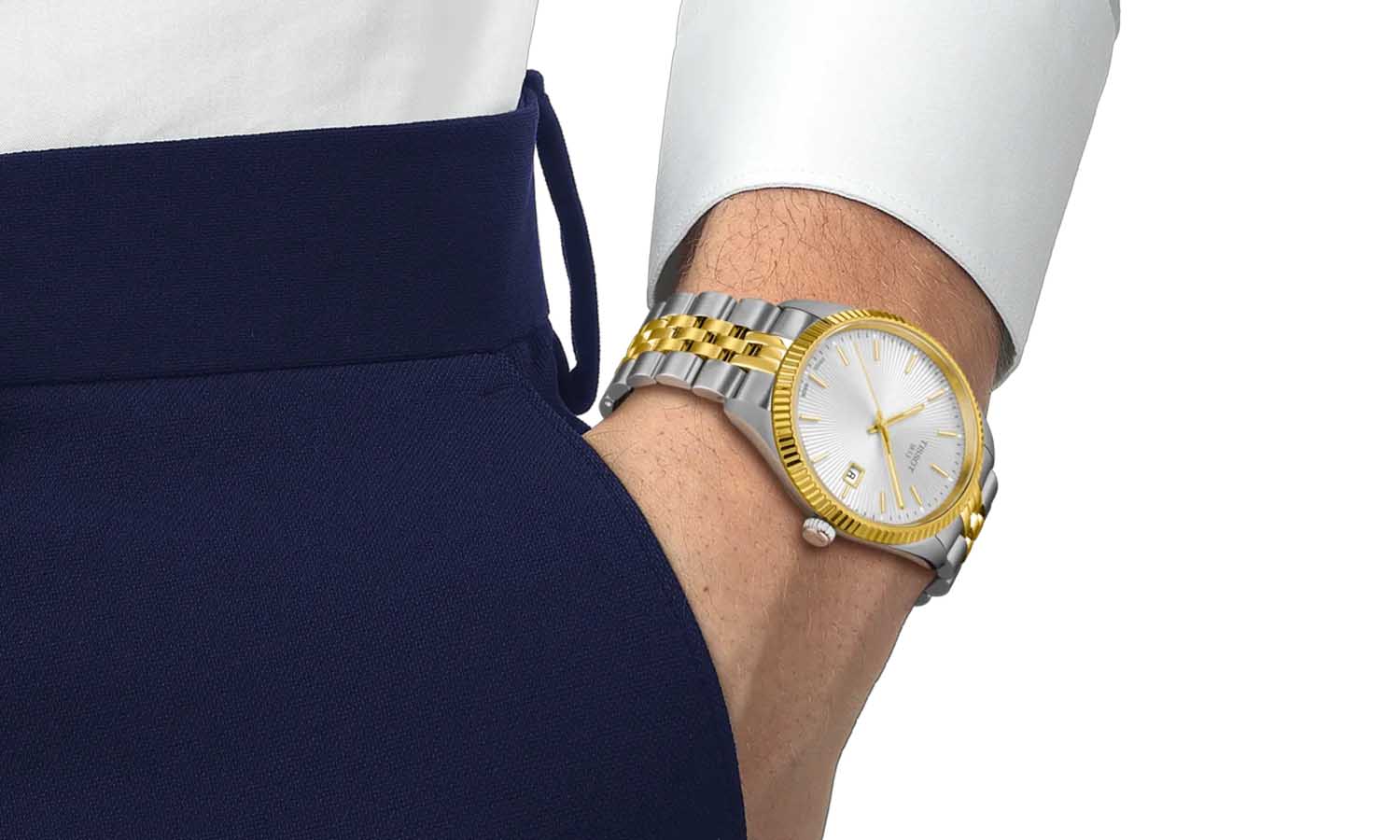 Tissot Ballade Quartz 40mm wrist shot