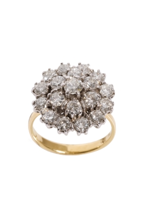 Pre Owned 18ct Diamond Ring