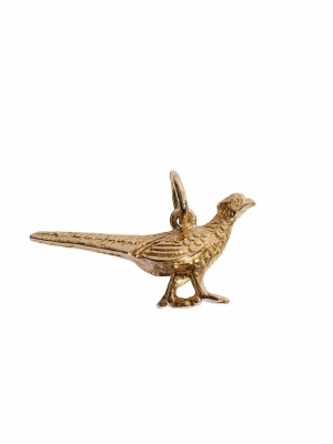 Pre Owned 9ct Pheasant Pendant / Charm