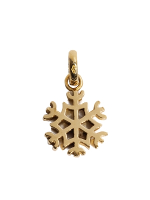 Pre Owned 18ct Snowflake Pendant/Charm