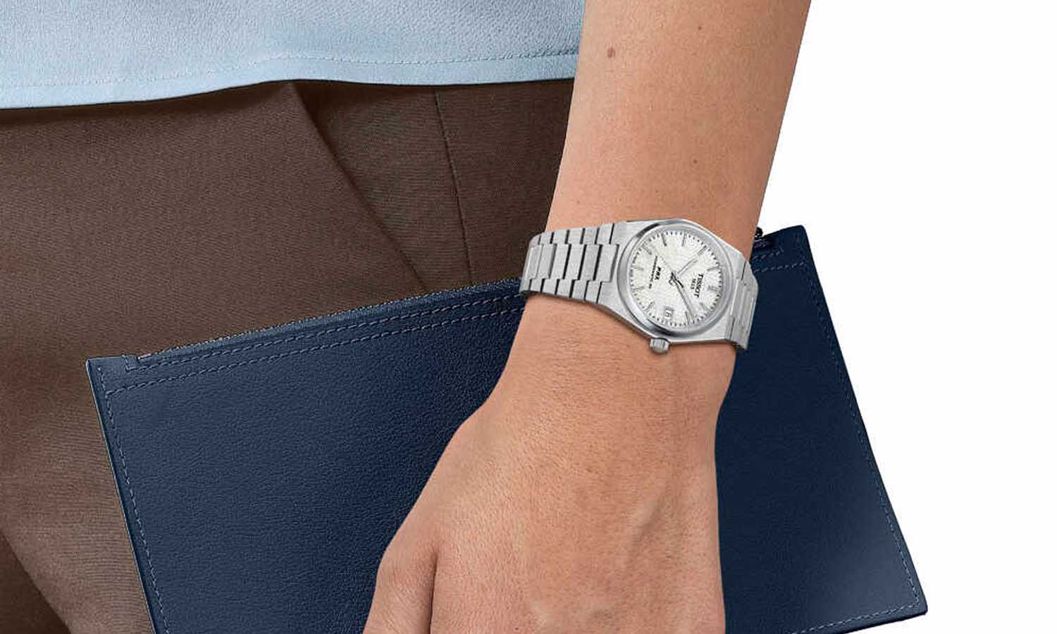 tissot PRX Powermatic white dial