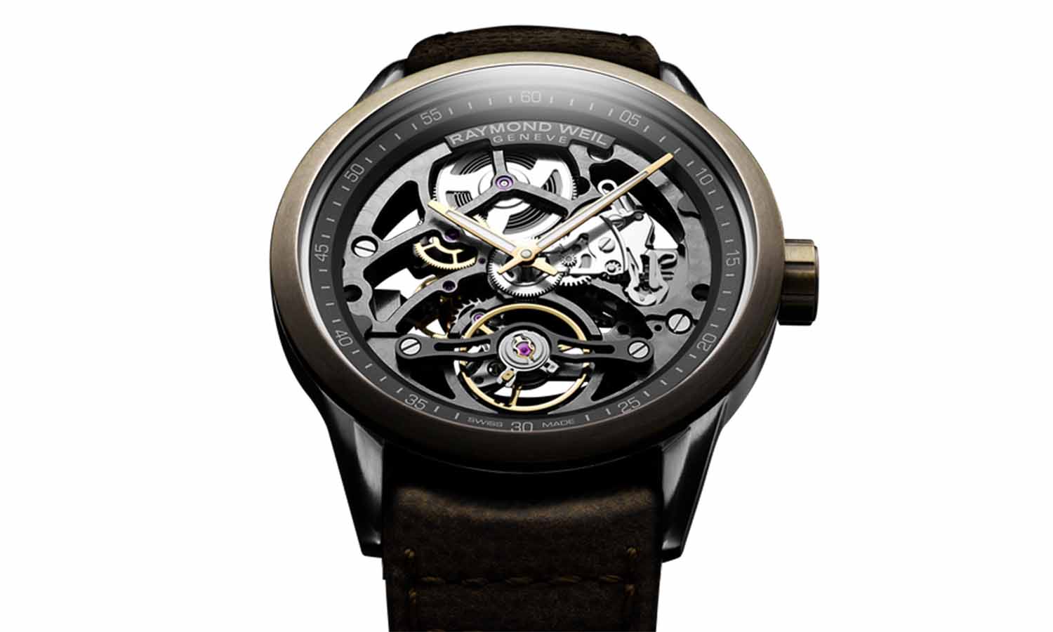 42mm Raymond Weil Freelancer RW1212 Skeleton