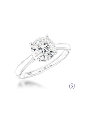 Lab Grown Classic 2.00ct E VS1 LG Diamond ring