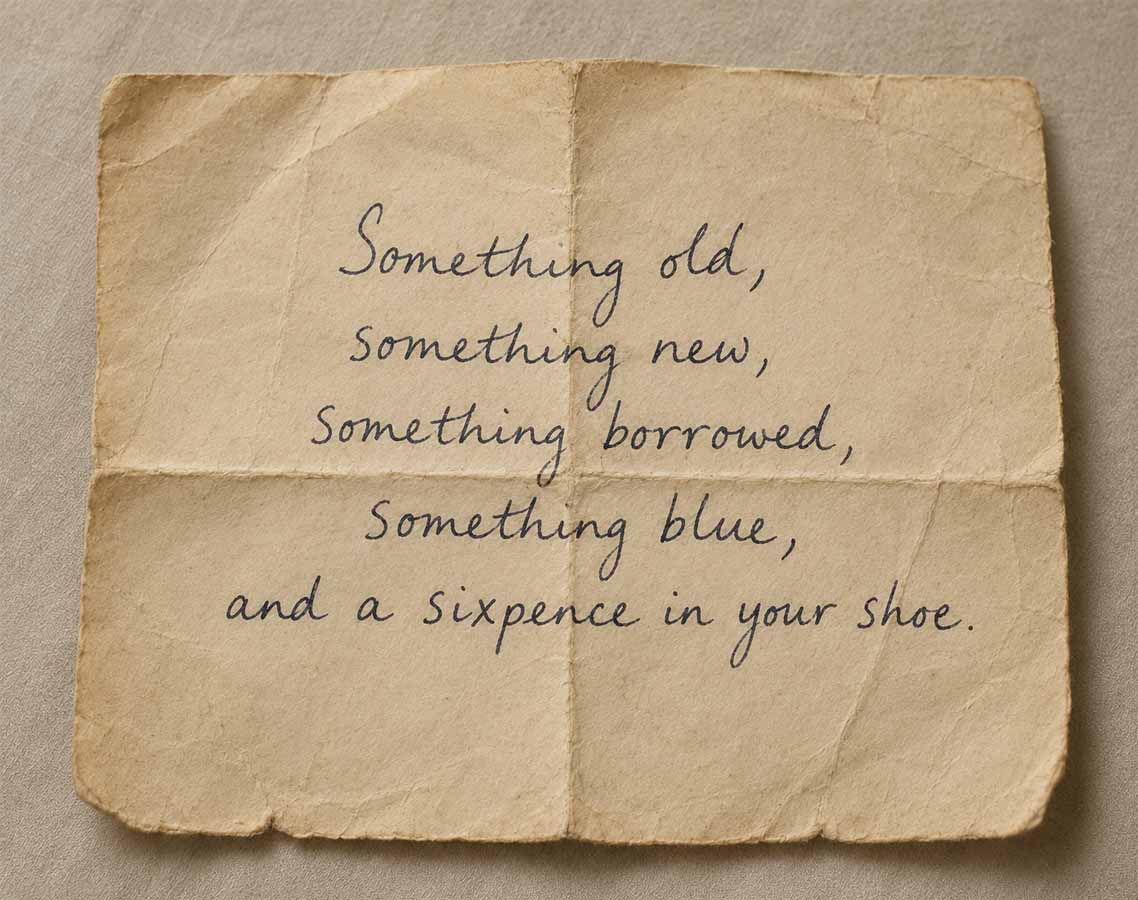 Old blue borrowed and blue note