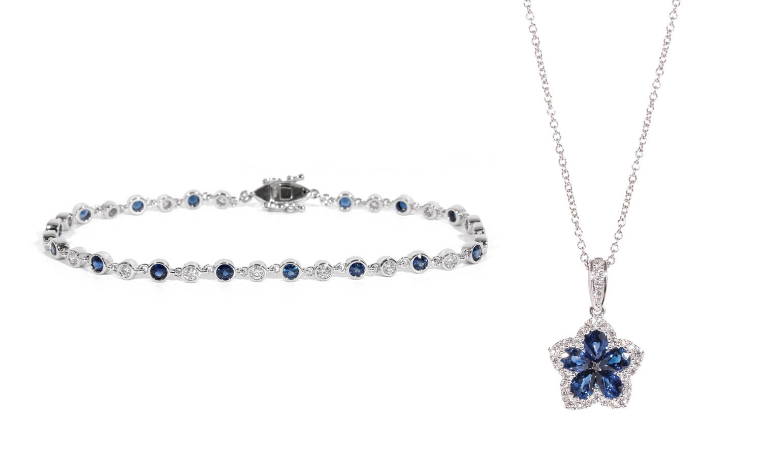 Sapphire jewellery
