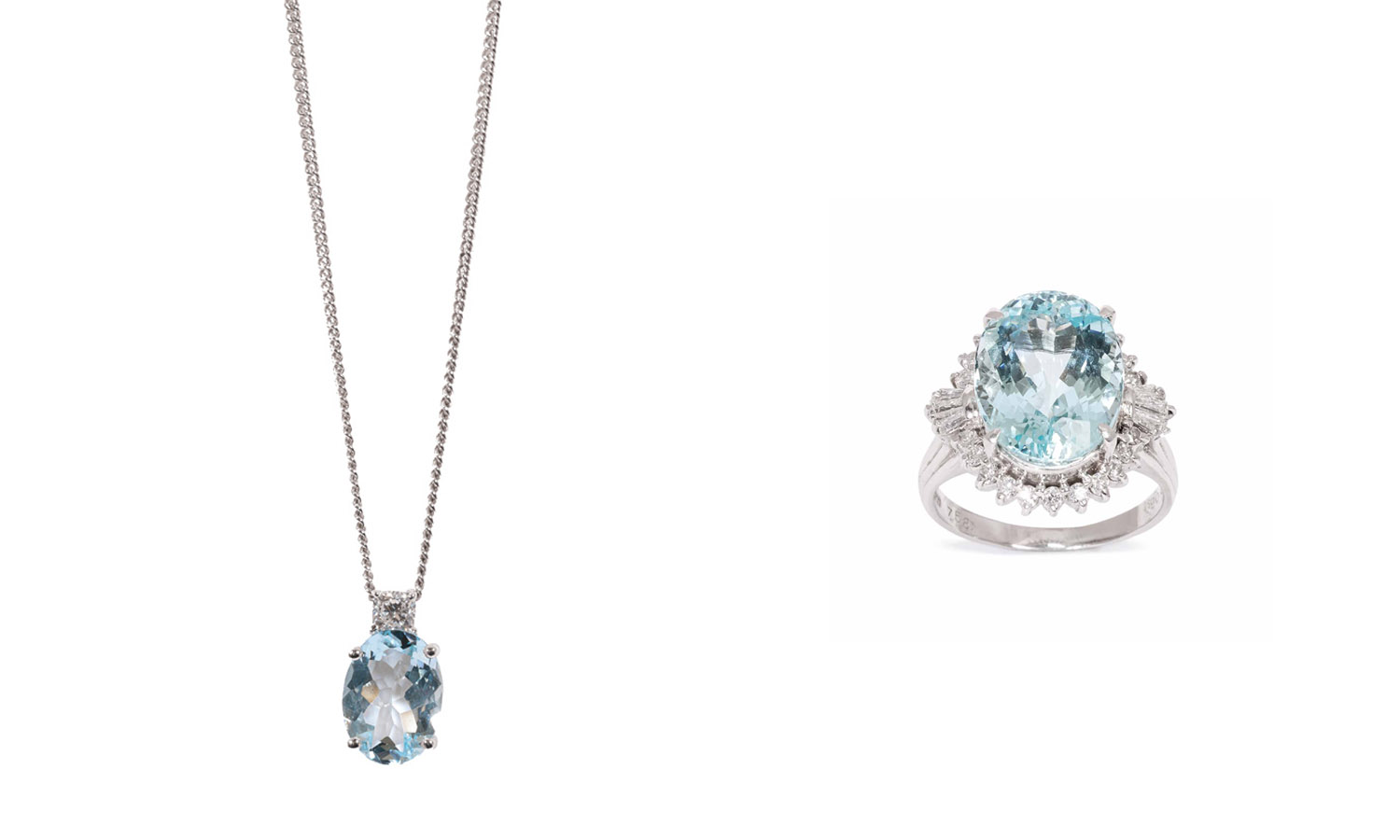 Aquamarine jewellery