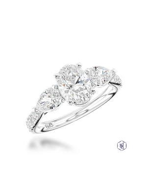 Florentine Skye Oval 1.12ct G VS1 Diamond ring