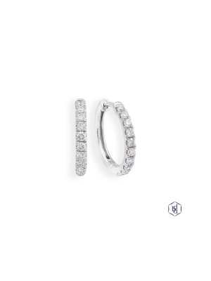 Skye Hoop 0.38ct Diamond Earrings