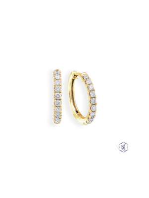 Skye Hoop 0.38ct Diamond Earrings