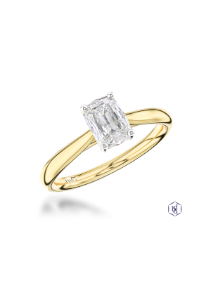 Classic CushionL 0.70ct G VVS2 Diamond ring