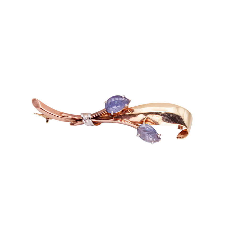 Pre Owned Sapphire Brooch