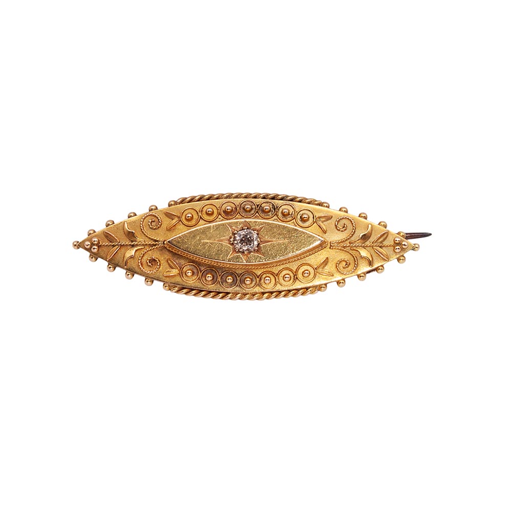 Pre Owned Mourning Brooch