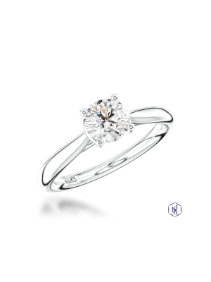 Open Tulip 0.70ct G SI1 Diamond ring